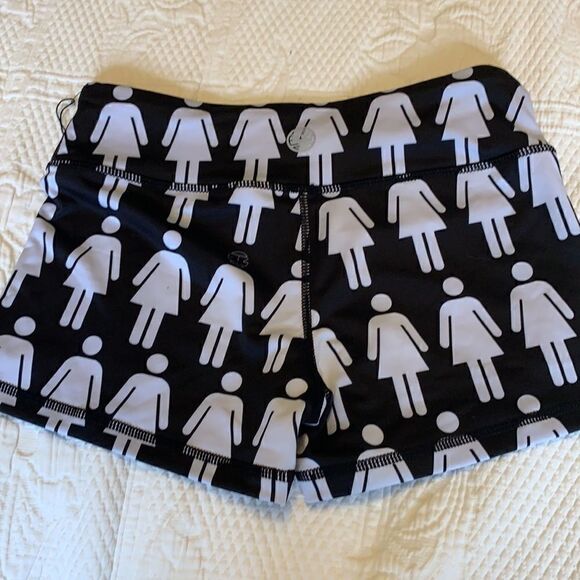 Nwt IAB MFG Women Power Black Booty Shorts Sz XS - Picture 5 of 5